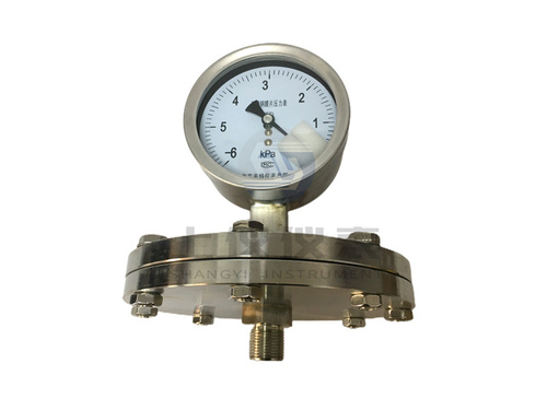 YPF螺纹式膜片压力表